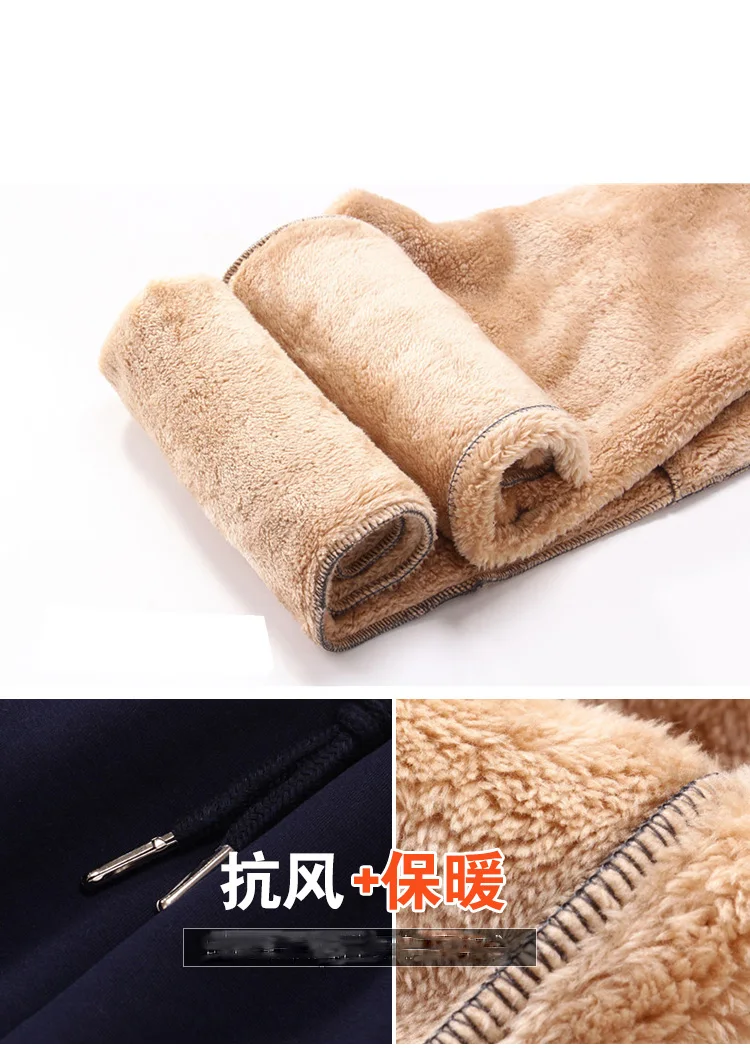 Women Pants Winter Thick Lamb cashmere Warm Harem Pants Long Trousers Female Elastic waist Casual Sweatpants Plus Size 2XL