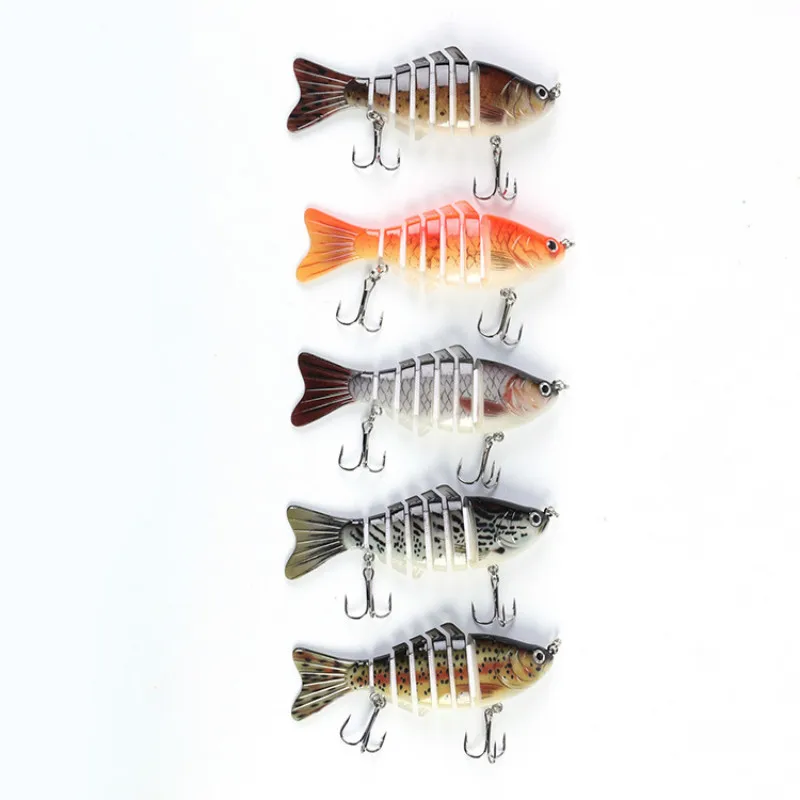 

5pcs/lot Floating Minnow Fishing Lures Wobblers Pesca Isca Artificial Carp Fishing Hard Pencle Bait 10cm 1.58g Articulos Pesca