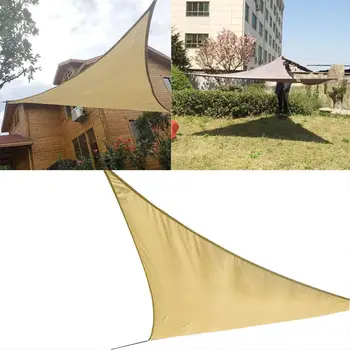 

UV Shade Sail Awning Shade Canopy Gazebo Travel Camp Tent Cloth Moisture Proof Portable Practical Durable