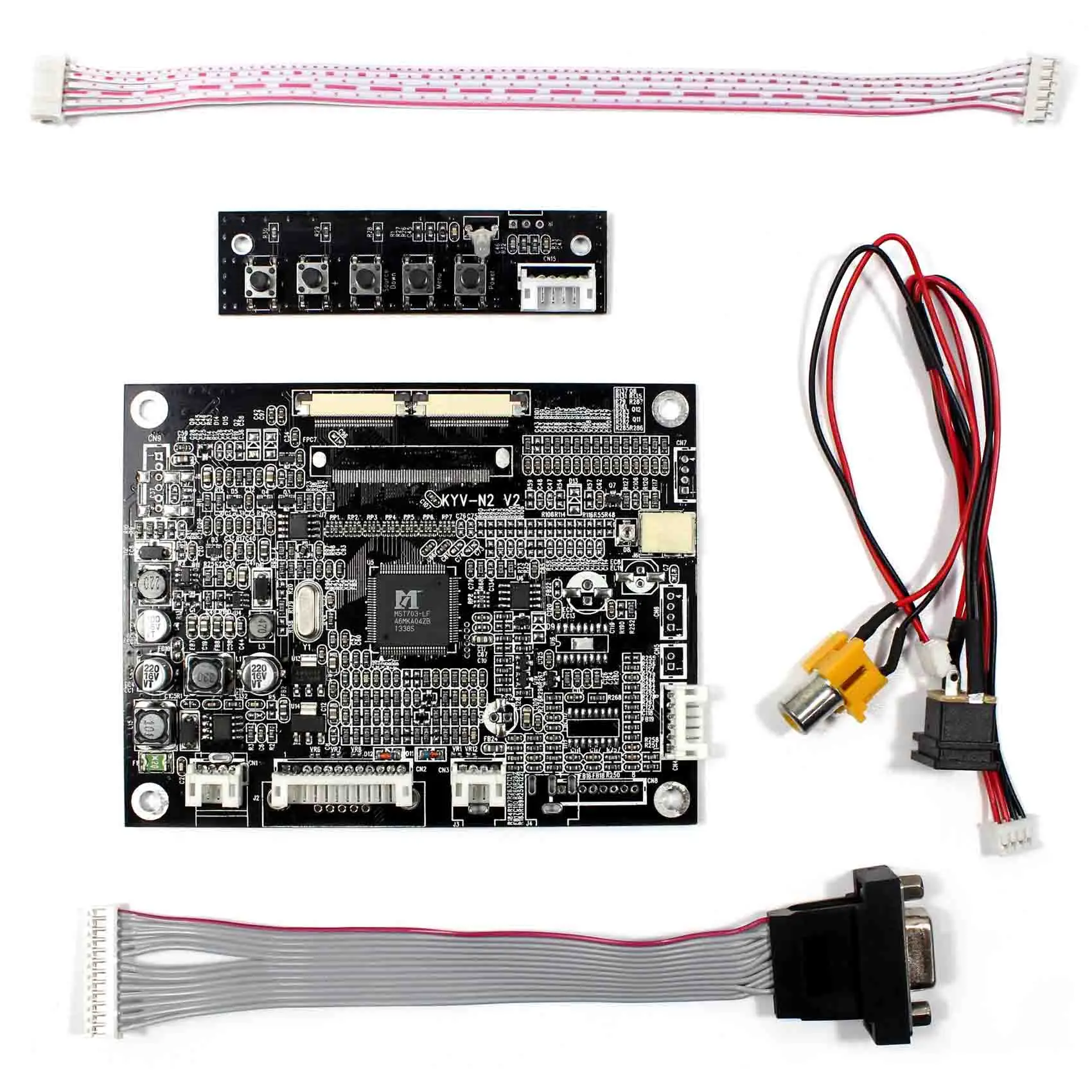Новая VGA AV ЖК-плата контроллера подходит для 10 2 &quotAT102TN03 v.1 v.8 v.9 800x480 ЖК-экран |
