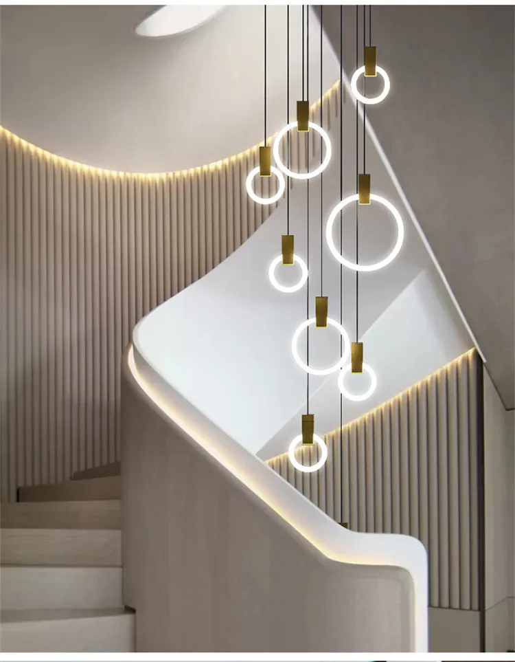 HALO LED CHANDELIER | MODERN LED- Lodamer