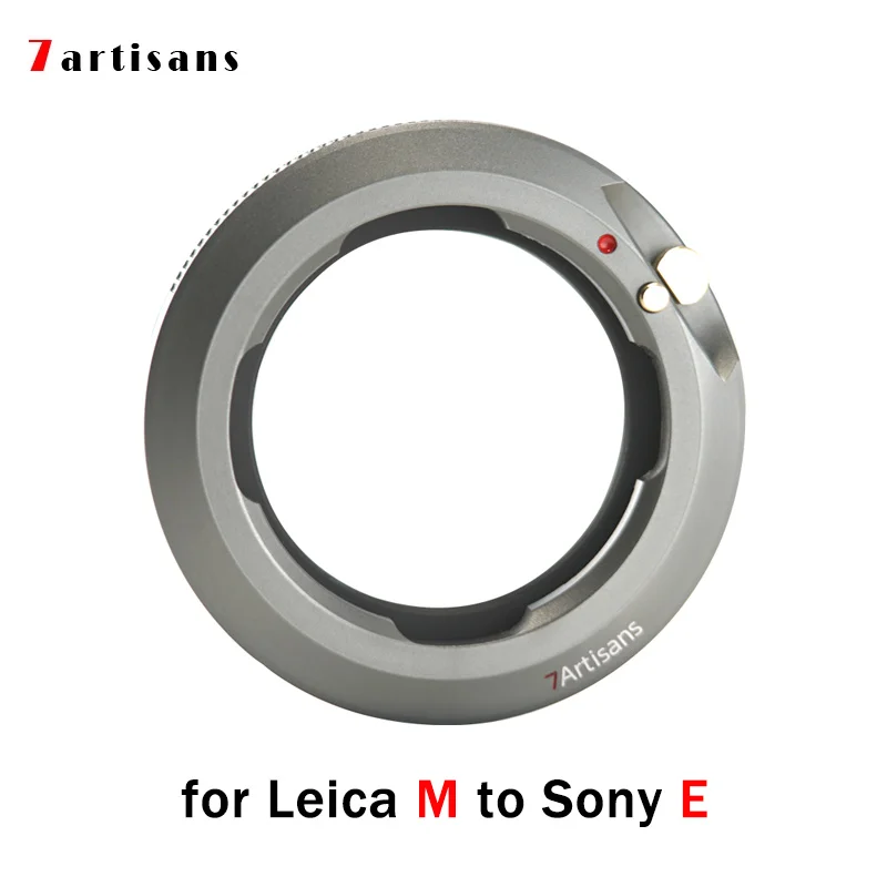 7artisans LM-E Adapter Ring for Leica M mount Lens to SONY E Mount Cameras a7II a7r3 a7m3 A7RIII A6000 NEX-7 | Электроника