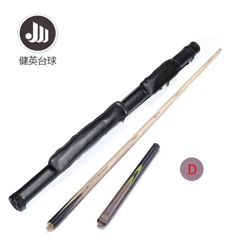 Jianying 3/4 Снукер cue Stick 10 мм черный 8 чехол для кия набор Китай - Цвет: Set D