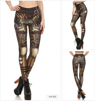 

Fashion printed stretch leggings wear leggings over digital printed leggings