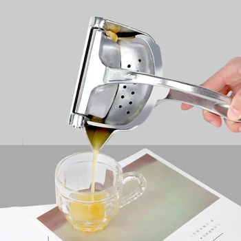 

Manual Juicer Squeezer Household Fruit Small Stainless Steel Orange Juice Lemon Squeezer Presse Agrume Kitchen Dining Bar EB50ZZ
