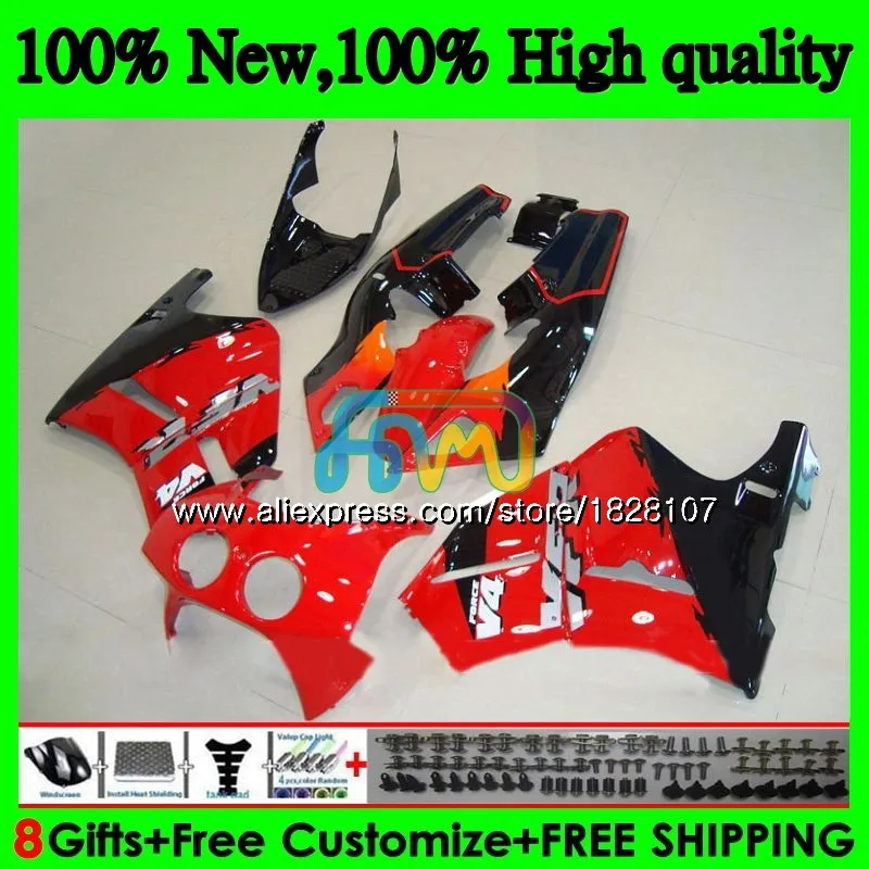 RVF400R NC30 для HONDA красного и черного цвета; распродажа VFR400 R V4 VFR400R 91 92 93 94 88BS. 6 ЛРВ 400 R NC35 400R 1991 1992 1993 1994 обтекатель - Цвет: No. 1