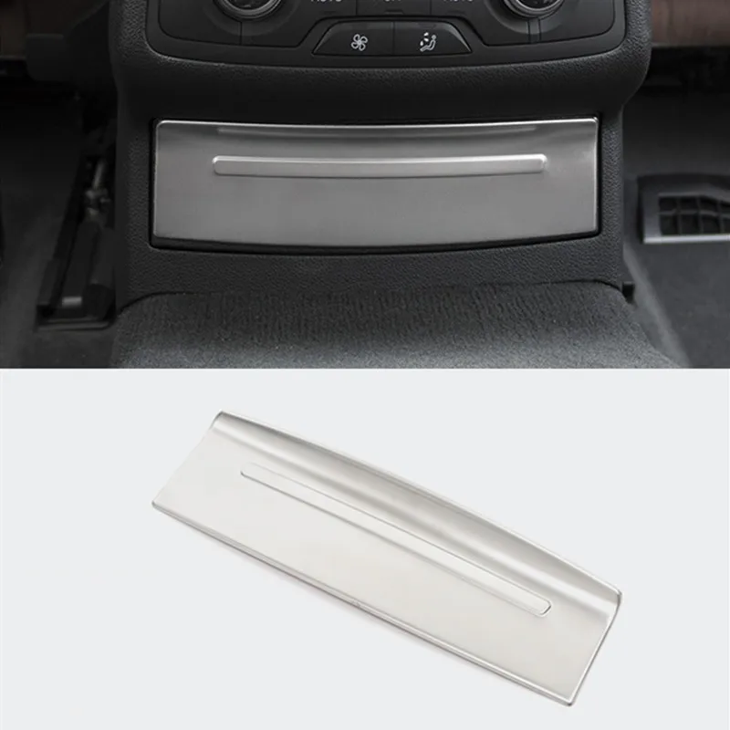 Автомобильный Стайлинг консоль CD панель переключения передач декоративная крышка воздуха на выходе рамка наклейки для Audi A7 A6 C7 задняя панель прикуривателя