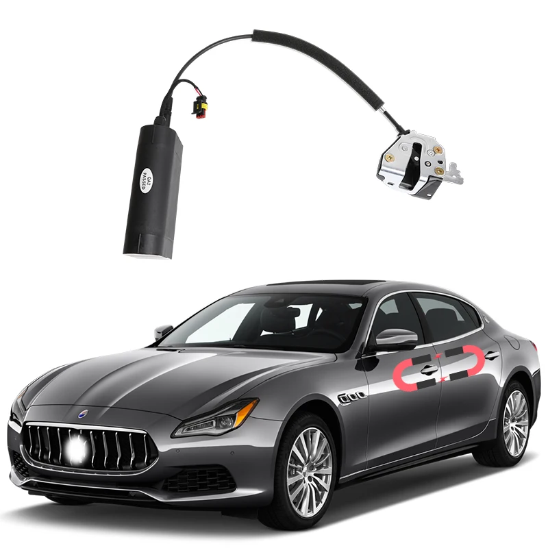 Для Maserati Quattroporte электрическая всасывающая дверь автомобиля переоборудованные автоматические замки автомобильные аксессуары интеллектуальная всасывающая дверь