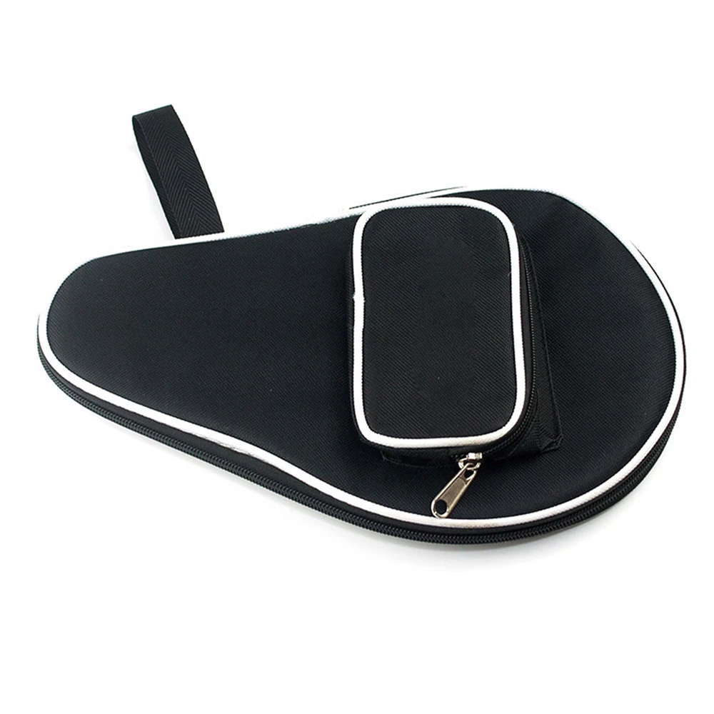 Чехол для хранения мячей для пинг-понга, 30*20,5 см, черный, синий, многоцелевой, Оксфорд, спортивные товары - Цвет: black