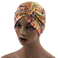 2021 Fashion Elastic Hijab Bands Ladies Turban African Printed Swirl Turban Fashion Sole Toe Cap african dresses for women 2