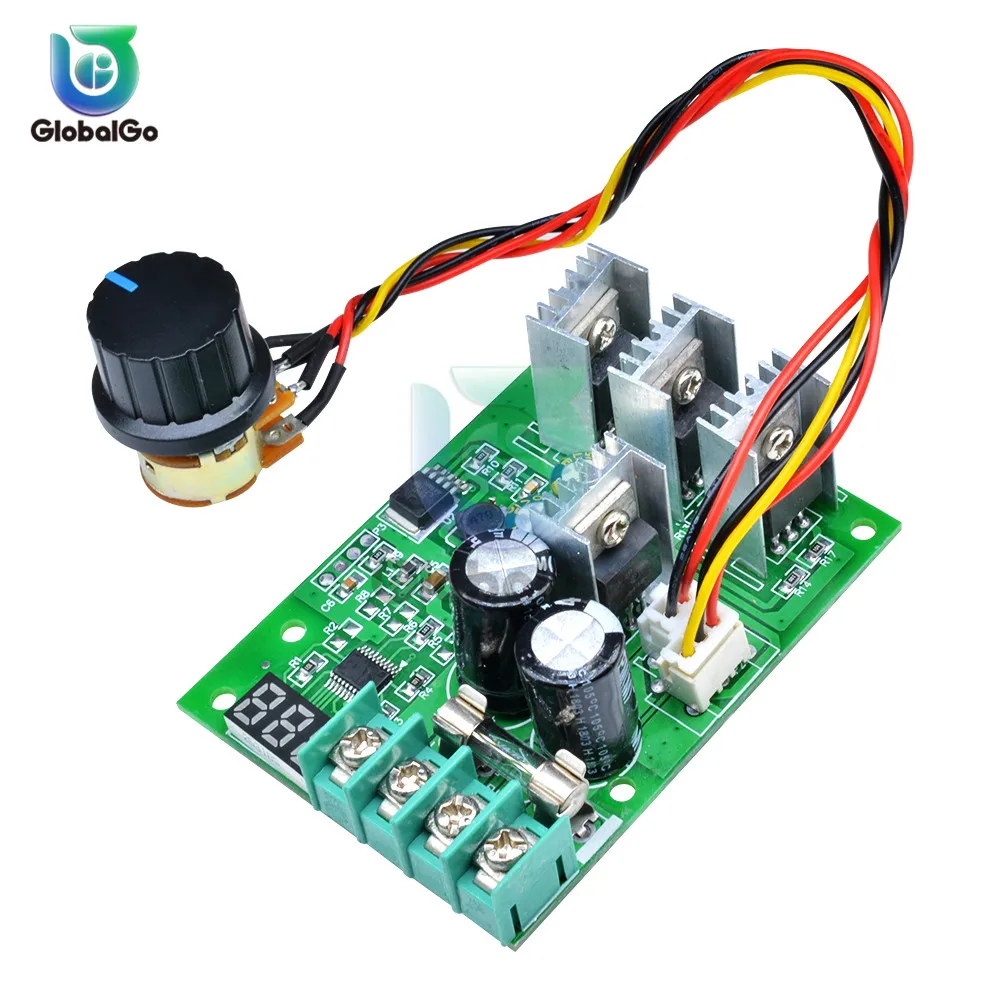 

DC 6-60V 30A Adjustable LED Digital Motor Speed Regulator PWM DC Motor Speed Controller Motor Speed Control Governer 12V 24V 36V