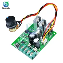 DC 6-60V 30A ajustable LED Digital de velocidad del Motor regulador PWM controlador de velocidad del Motor de CC Control de velocidad del Motor gobernador 12V 24V 36V