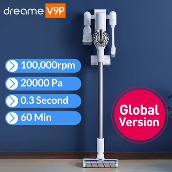 

Dreame V9P Handheld Cordless Vacuum Cleaner Protable Wireless Cyclone Filter 120AW Strong Suction Carpet Dust Collector for Home