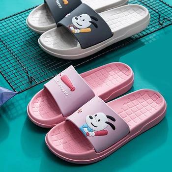 

Slide Sandals Women Slippers Summer Beach Slides Cute Dog Baseball Non-slip Women Men Couple Home Casual Shoes zapatillas Mujer