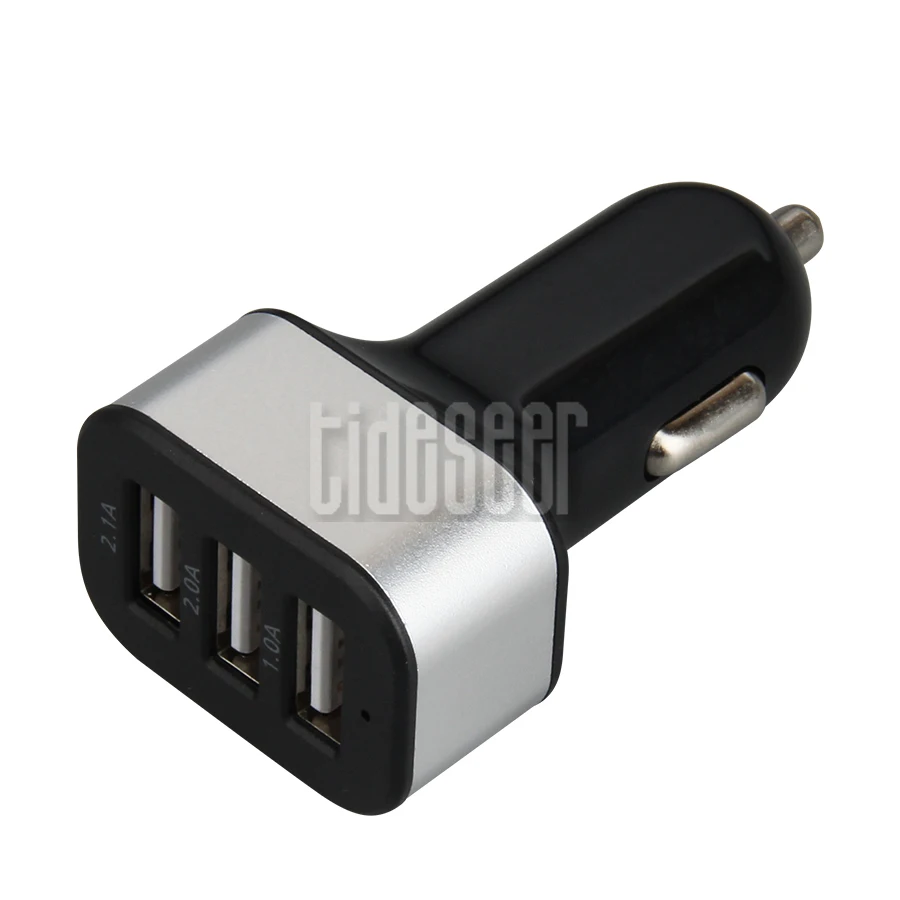 US $1.958.13 Universal Triple USB Car Charger 3 Port CarCharger Adapter Socket 2A 21A 1A Car Styling Usb Chargers For Mobile Phone 2000pcs
