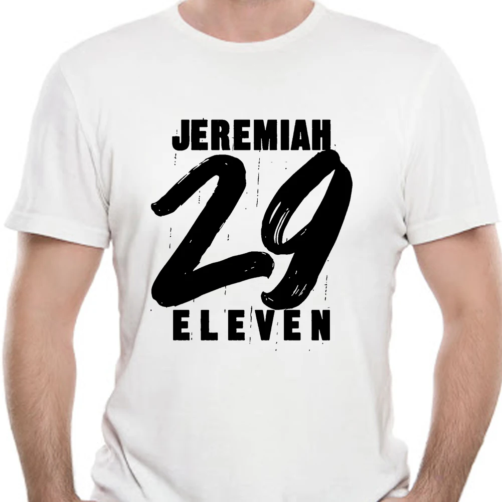 Мужские брендовые футболку футболка с короткими рукавами Jeremiah/29 11 Одиннадцать