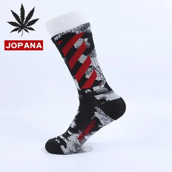 

Men's Standard Socks Floral Creative Men Sock Unisex Black Casual Harajuku Crew Sox Adult Cotton Vintag Winter Hip Hop Sokken