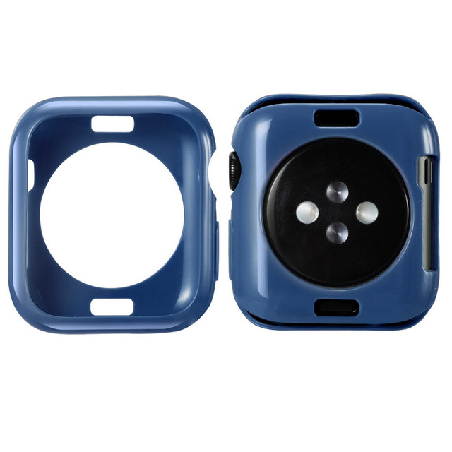 Soft Silicone Case for Apple Watch 6 SE 5 4 3 2 1 40MM 44MM Cover Protection Shell for iWatch 4 5 6 3 2 42MM 38MM Bumper