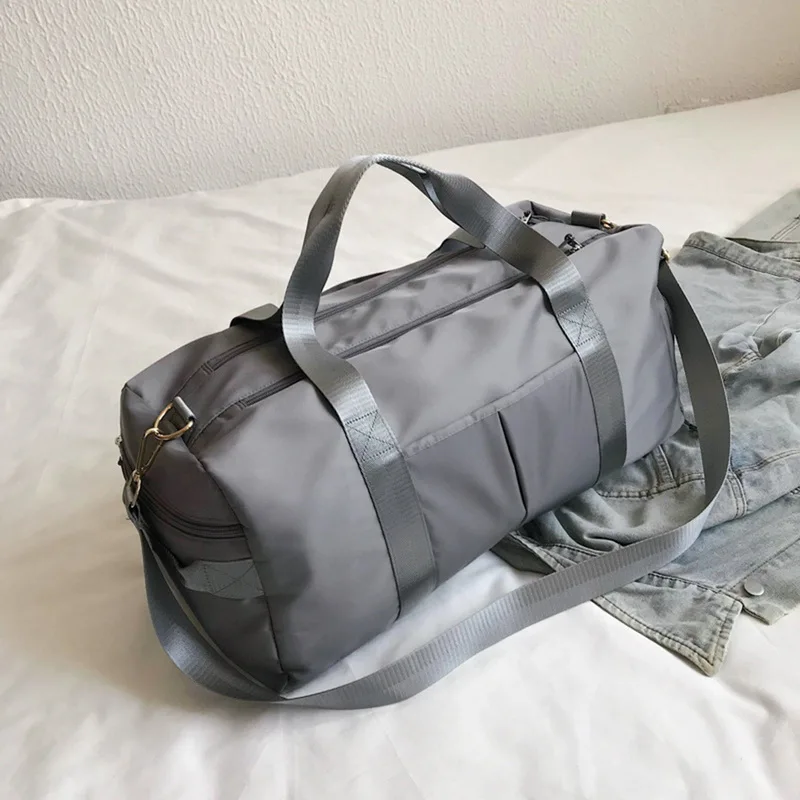 grey 2 Pui, мужская, tiua, водонепроницаемая, унисекс, мужская сумка, дорожная сумка, большая вместительность, багажная сумка для мужчин, женщин, спортивная сумка на плечо, Sac De - Цвет: grey 2