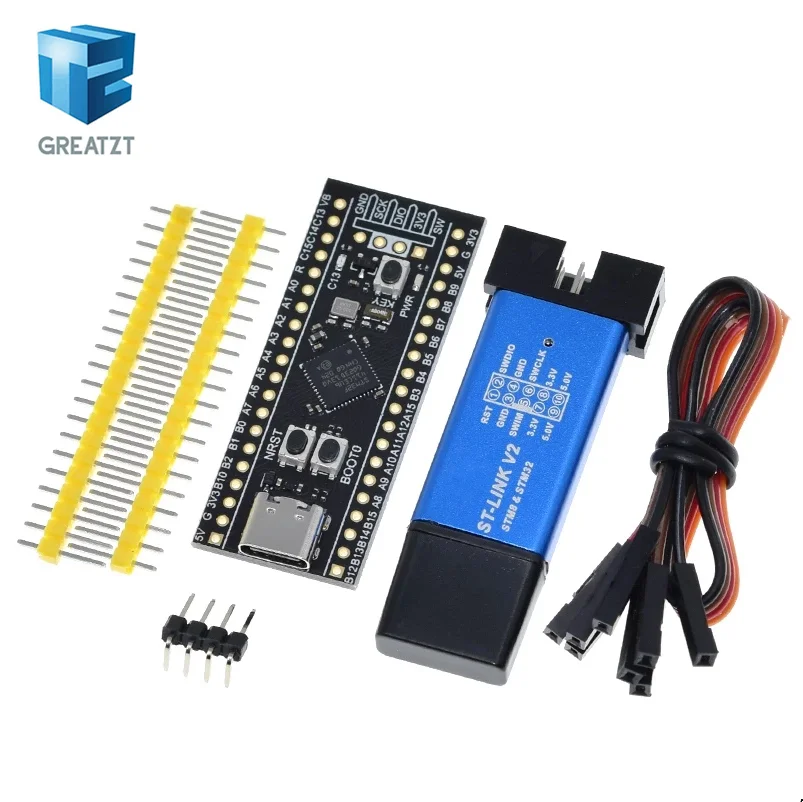 Плата разработки GREATZT STM32F401 256 Кб ROM V1.2 STM32F401CCU6 STM32F411CEU6 STM32F4 плата обучения для