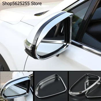 

Rearview Mirror Rain Eyebrow Modified Reflective Mirror Car Decoration For Hyundai Santa Fe 2019 2020 Car Accessories