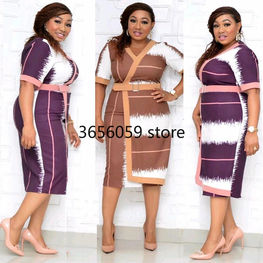5xl 6xl Plus Size African Style Dress 