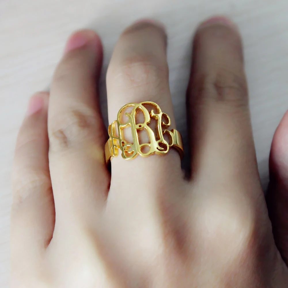 Personalized-Initial-Ring