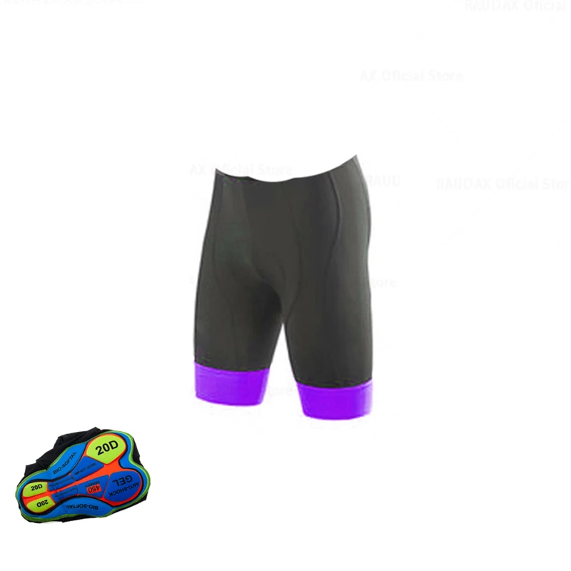 2022 New Style Bicycle Shorts Breathable Cycling Shorts With Gel 20D Pad Mountain Bike Off Road Anti UV Pants Men's MTB Clothing 5
