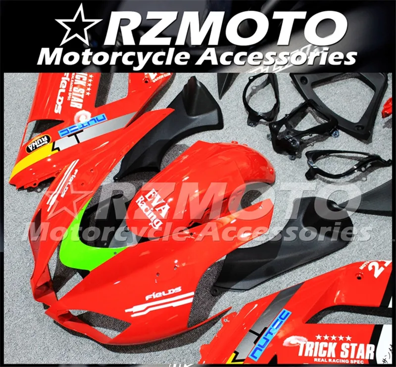 Мотоциклетный обтекатель abs Подходит для Kawasaki ZX6R 636 ZX-6R 2007 2008 корпусные детали пресс-форм Магазин № 0284