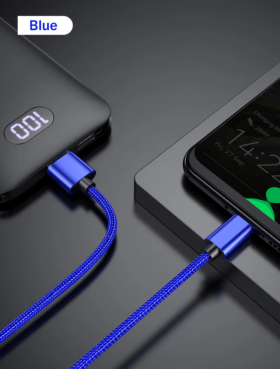 1 м USB C кабель для быстрой зарядки usb type C кабель для samsung Galaxy S10 S9 S8 Note 8 OnePlus 2 3 4 5 6 6t Xiaomi 8 9 nintendo