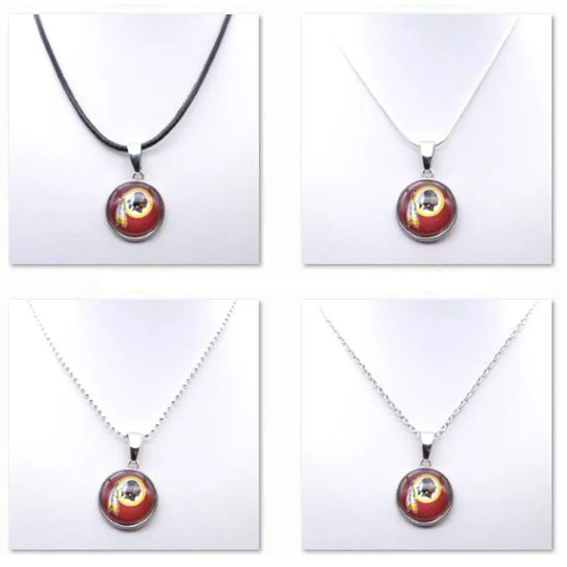 Ожерелье с кулоном, женское ожерелье, детское ожерелье для девочки, с надписью «Washington Redskins», подвески, футбольные болельщики, подарки для вечеринки, дня рождения, Новинка