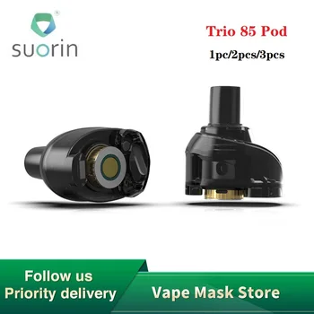

1-3pcs Original Suorin Trio 85 Cartridge Pod for Suorin Trio 85 Kit with 5ml Capacity & Replaceable Coil System E-cig vaporizer