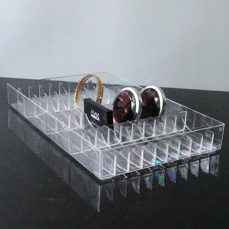 Большой органайзер для макияжа пластиковая коробка хранения кисти губной помады