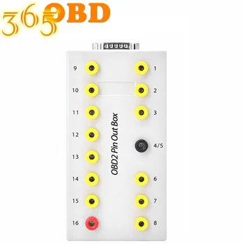 

Factory price Car Diagnostic Cable OBD2 Pin Out Box Breakout Tester Auto Connector Change the Pin Settings Free shipping