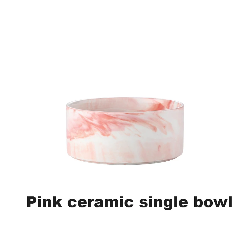 Pink single bowl