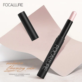 

FOCALLURE Eyeshadow & Eyeliner combination Shimmer Long-wearing Smooth Highllighter Makeup Shadows