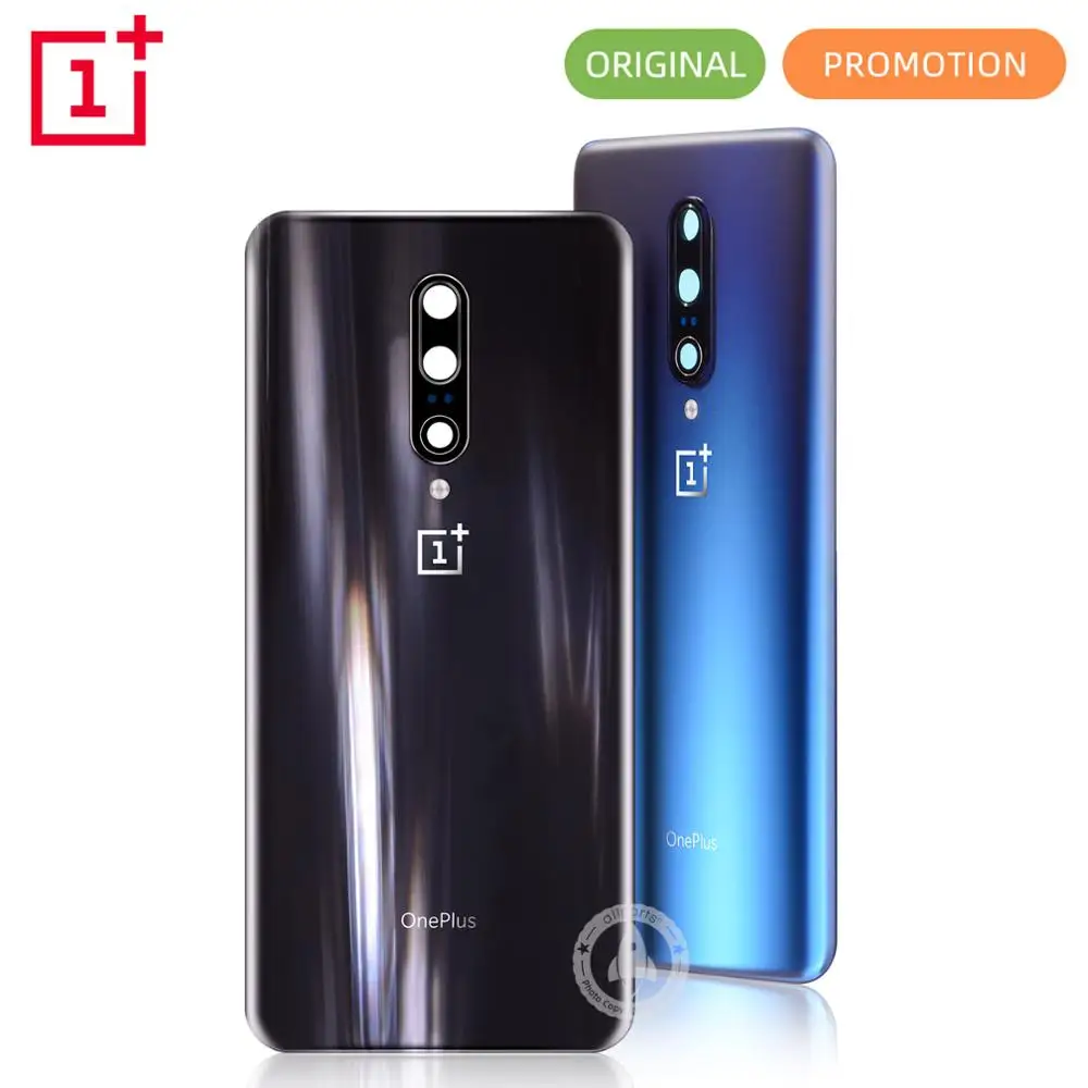Оригинальная задняя крышка для Oneplus 7 Pro задней панели стеклянный чехол с