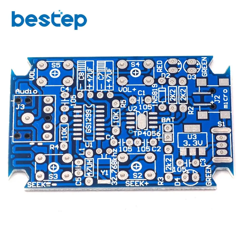 FM Stereo Radio Kit DIY Radio Parts GS1299 Digital Radio Production Kit with FM Stereo Radio Kit Housing + Set Screws FM Stereo Radio Kit DIY Radio Parts GS1299 Digital Radio Production Kit with FM Stereo Radio Kit Housing + Set Screws