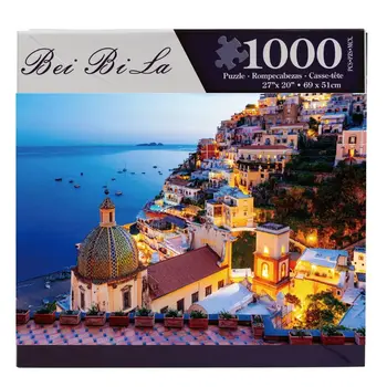 

Beautiful coast Paper Puzzle,for Adults & Kid's Challenge Jigsaw Puzzle Landscape,Educational Landscape Puzzles Game Play Toys