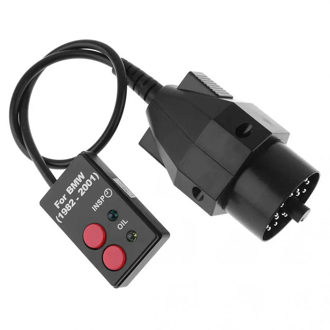 

20 Pin 12V ABS Sockets Oil Service Reset Diagnostic Tools with Indicator Light fit for BMW 1982-2001
