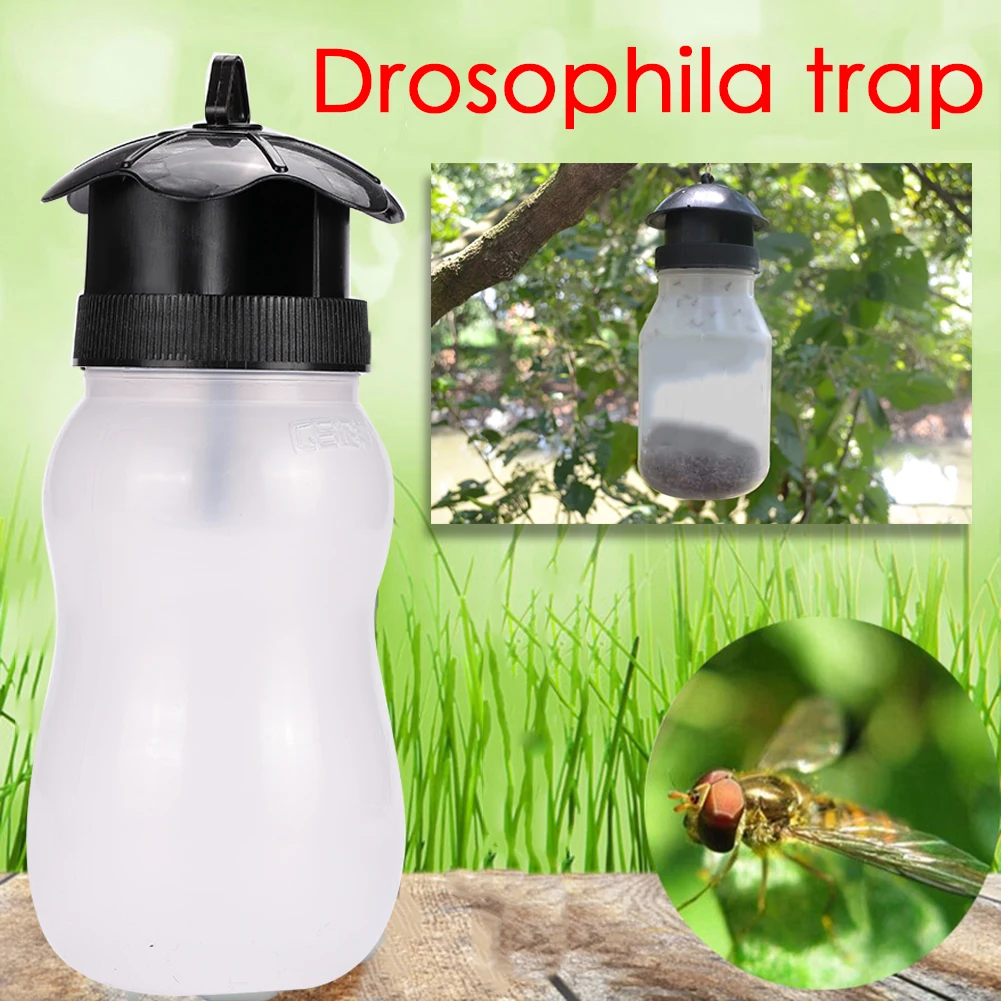 

Fly Trap Fly Catcher Pest Insect Plastic White Hanging Outdoor Wasp Flies Orchard Tree Garden Fruit Fly Trap Insect Trap