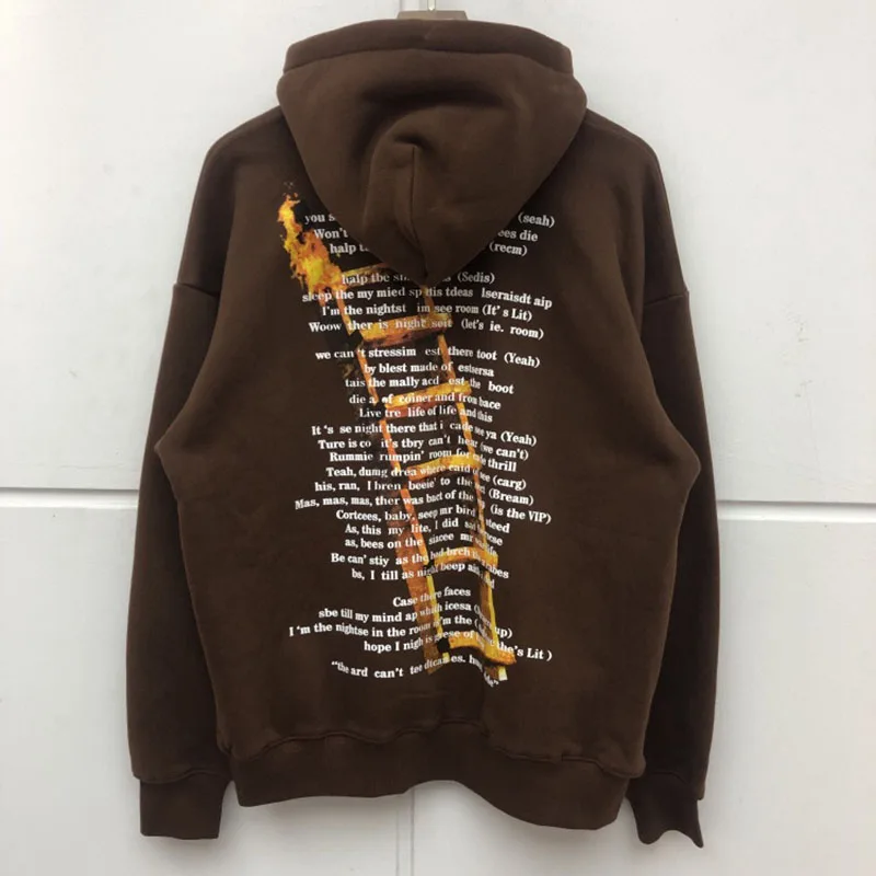 19FW Трэвиса Скотта Astroworld толстовки для мужчин и женщин Высокое качество кофты высокое в комнате лестница пуловер с капюшоном