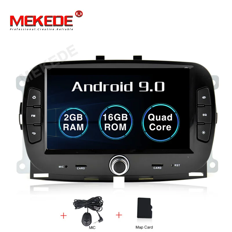Новое поступление! PX5 android 9,0 4 Гб+ 64 ГБ Автомобильный Радио gps dvd-плеер для Fiat 500+ с wifi BT DAB carplay Автомобильный мультимедийный navi - Цвет: quad core model