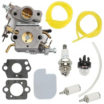 

Fuel Lines Carburetor Kit Primer Bulb For Zama C1M-W26 530035590 545070601
