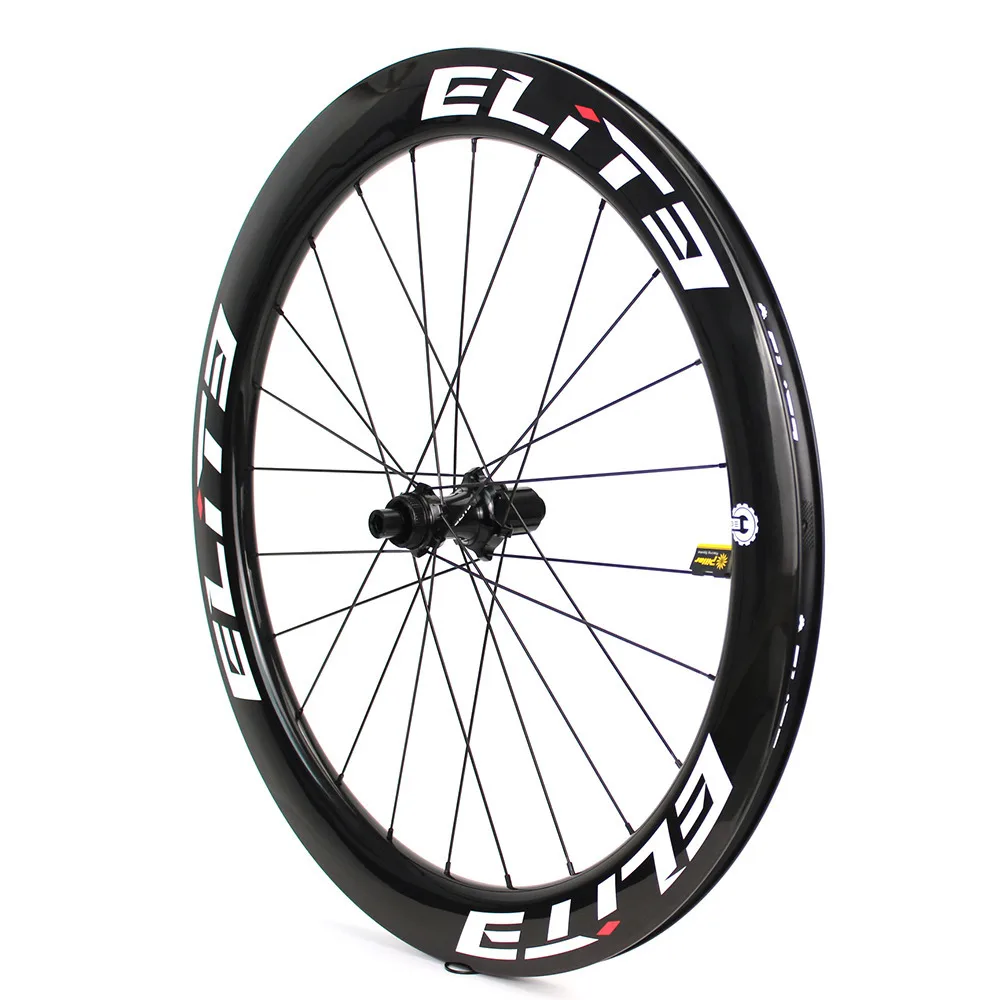 Clearance Elite SLR Disc Brake Carbon Road Bike Wheel Low Resistance System Tubular Clincher Tubeless 700c Gravel Cyclocross Wheelset 11