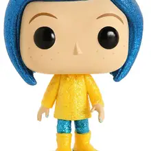 Эксклюзивная официальная Funko pop Diamond Edition Coraline в плаще Виниловая фигурка Коллекционная модель игрушки с оригинальной коробкой