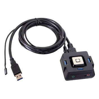 

Multi-Function Usb3.0 Computer Desktop Switch With Sound Card