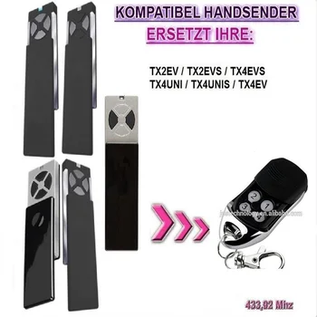 

For TX2EV replacement remote control