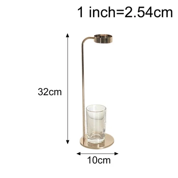 

1PC Iron Art Vases Simple Tabletop Vase Frame Coffee Home Room Garden Flowerpot Decoration