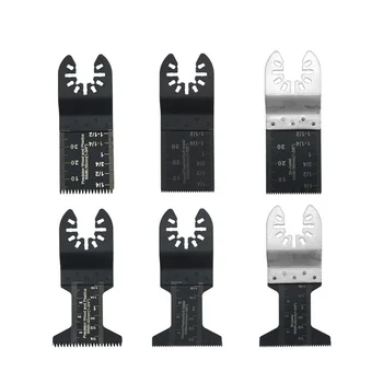 

Universal Multitool 20pcs Oscillating Saw Blades Plastic Wood Semi-circular Straight Cutting Multimaster Woodworking Power Tool